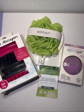 ecotools dual cleansing pad real techniques sponge bundle